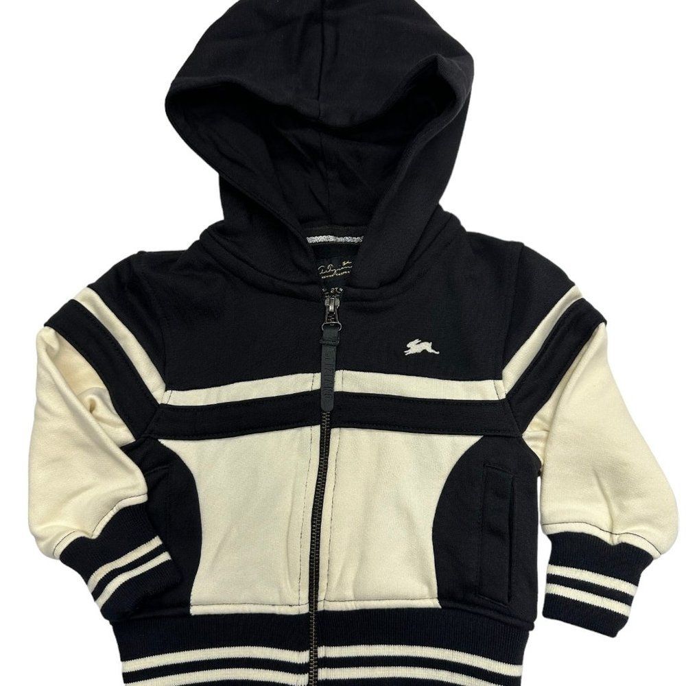 A. Tiziano Jackson Fleece Zip Up Hoodie (2T)